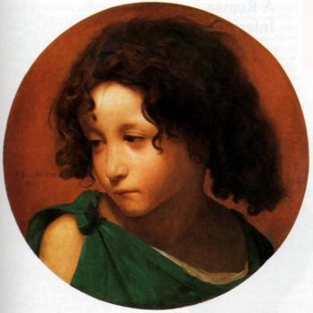 讓 萊昂 傑羅姆 Portrait of a Young Boy